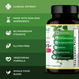 EMERALD LABS Femme 45+ — symbole-sans-gluten: adapté aux personnes sensibles au gluten