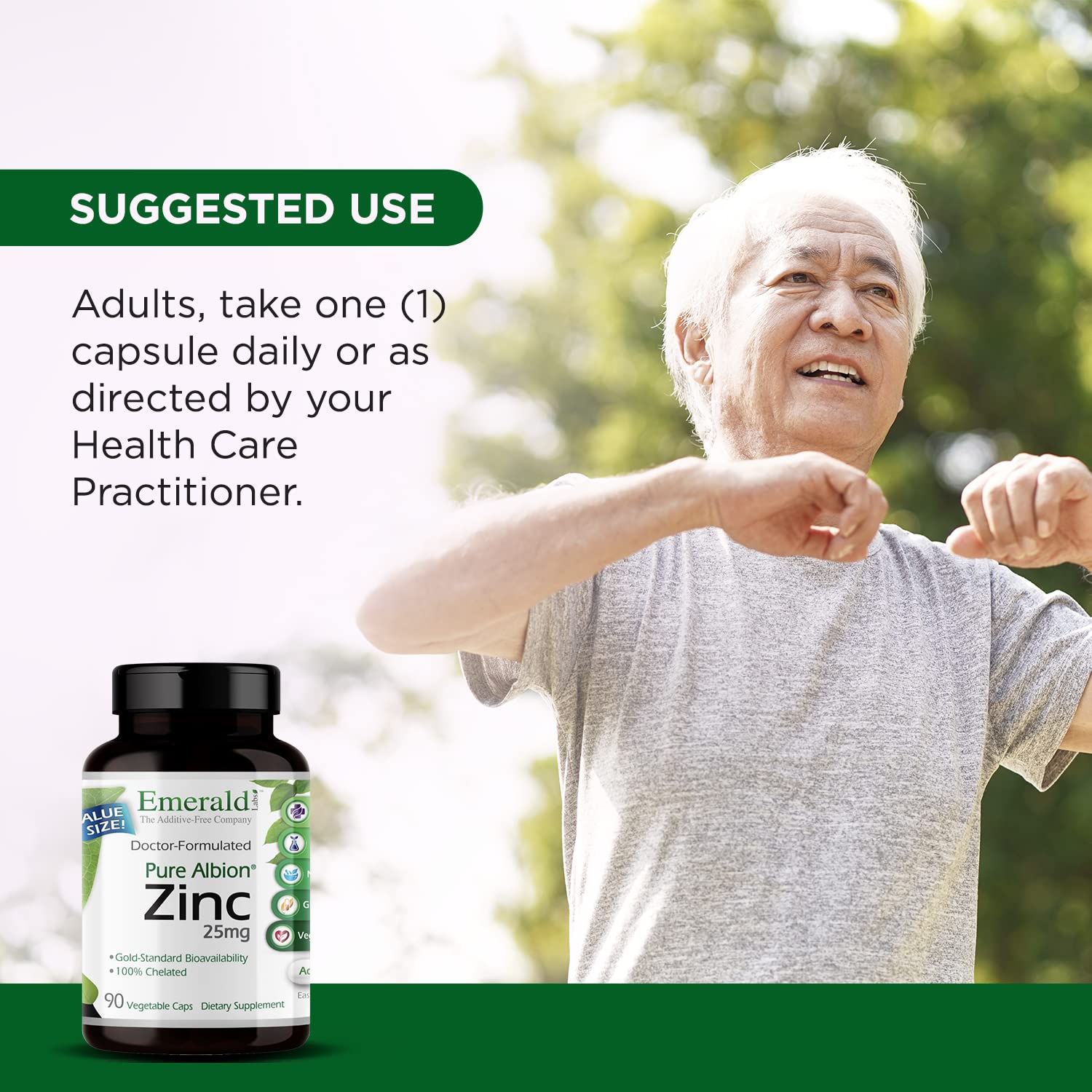Utilisation quotidienne des capsules Zinc 25 mg pour une routine simple
