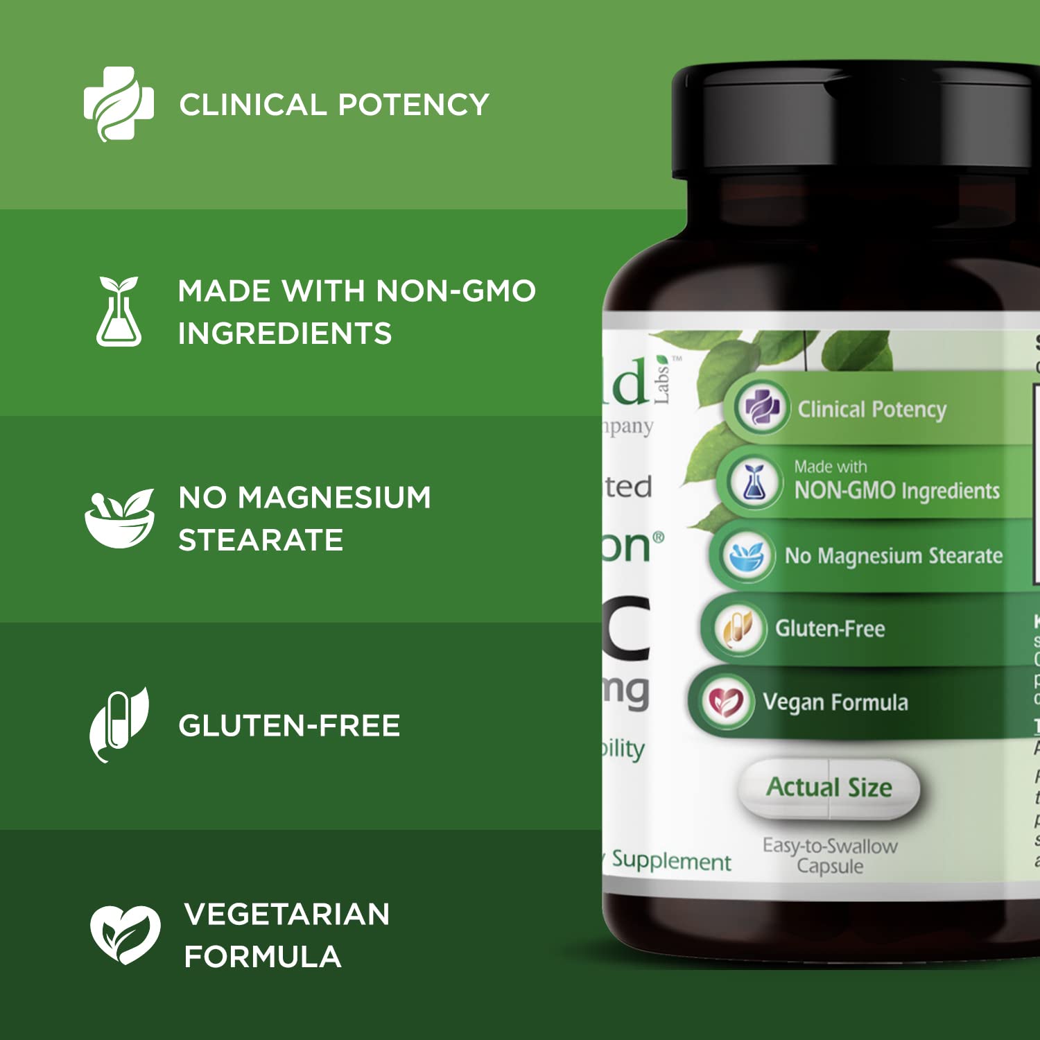 Zinc bisglycinate Emerald Labs, biodisponibilité améliorée