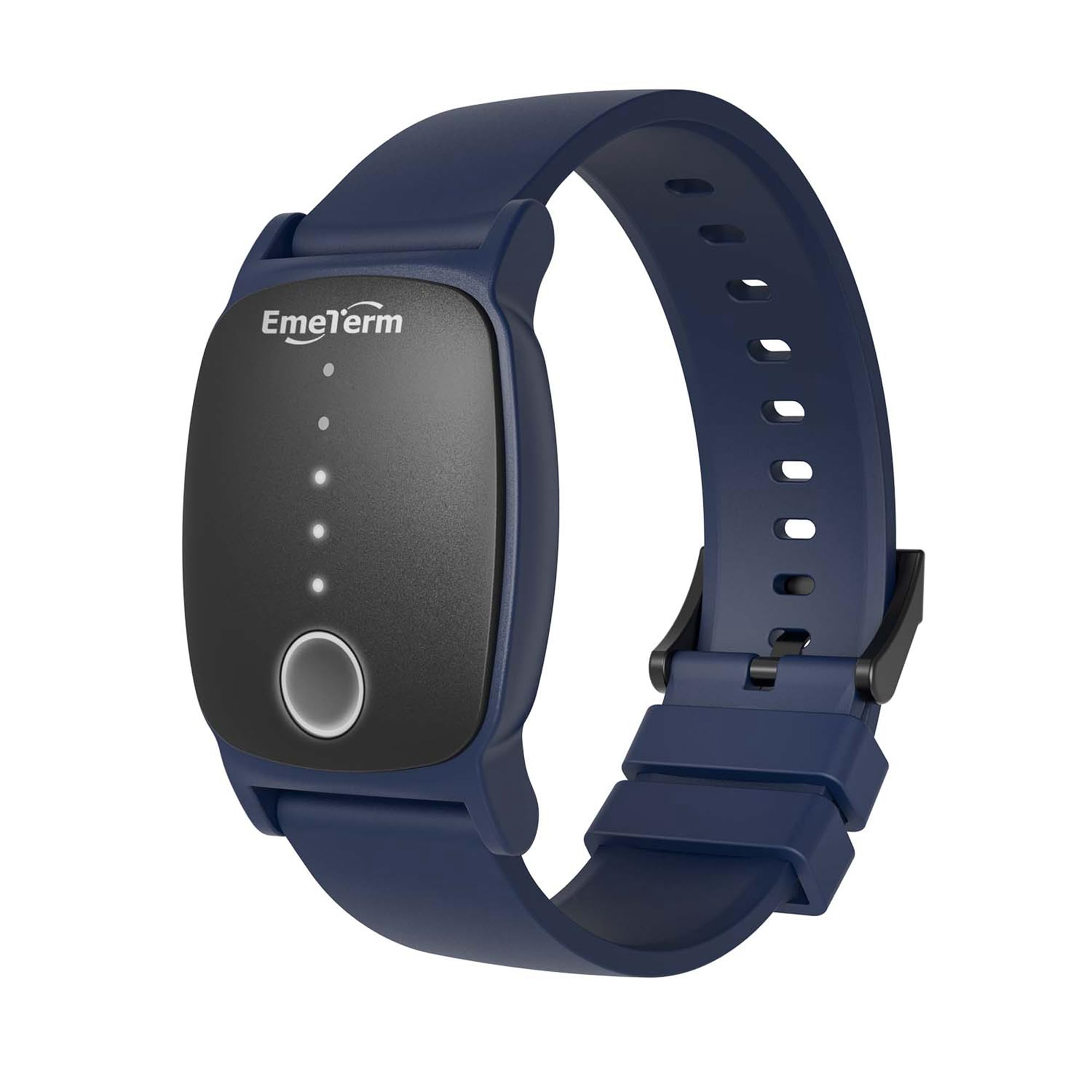 EmeTerm Explore bracelet anti-nausee porté pour soulager les nausees lors de trajets
