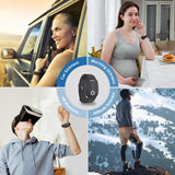 Gel conducteur inclus – kit EmeTerm pratique pour trajets et voyages.