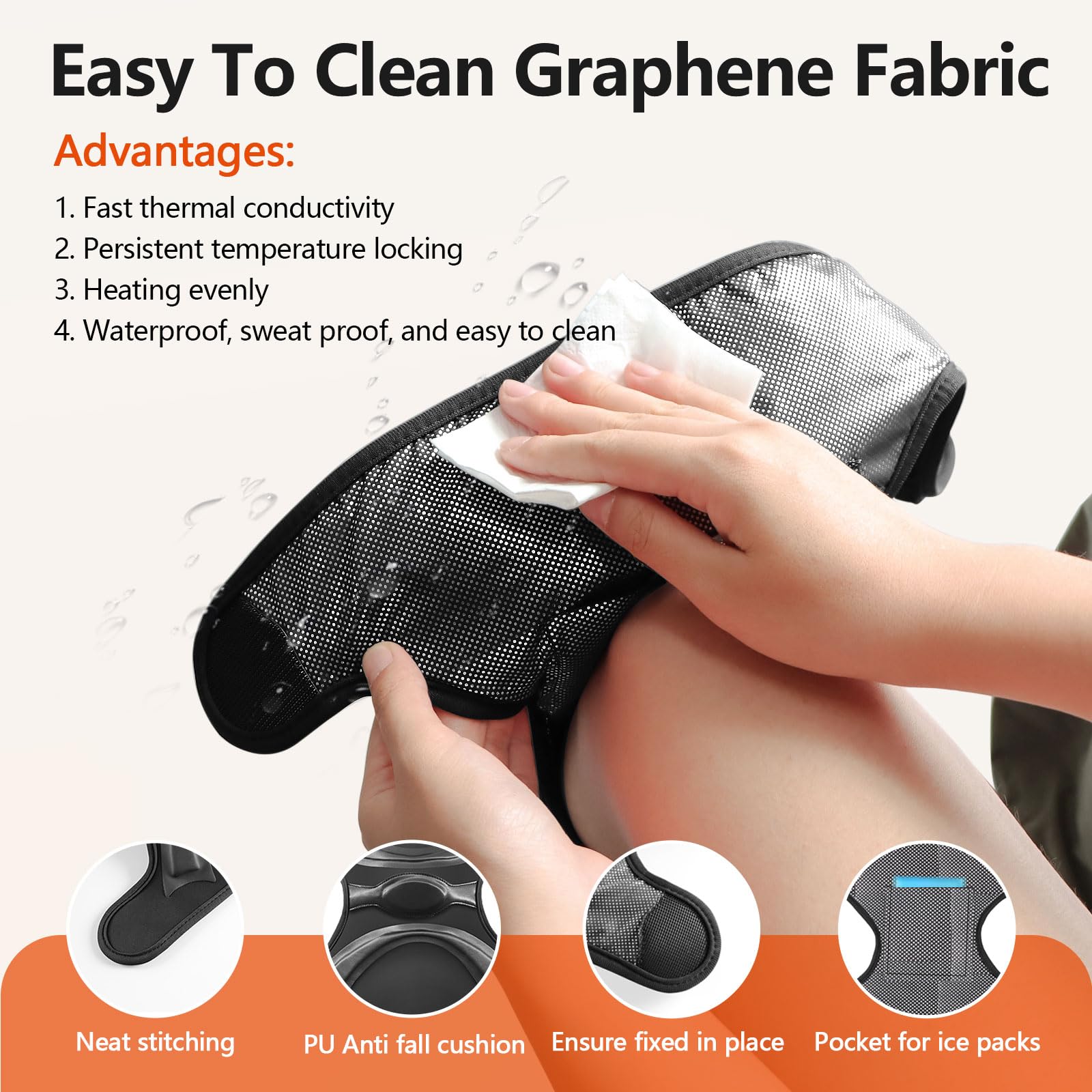 Emicool masseur genou memoire des reglages pour regler preferences