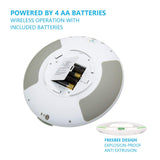 EMP EZIMEDPIL alimentation-batterie-4aa-incluse, pratique en voyage.