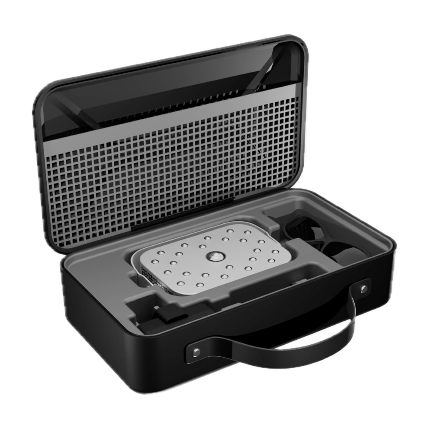 EMR-TEK FireFly: lampe rouge COB portable pour soins ciblés du visage et du corps.