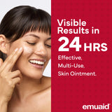 Texture crèmeuse EMUAIDMAX facilitant l’application douce et précise.