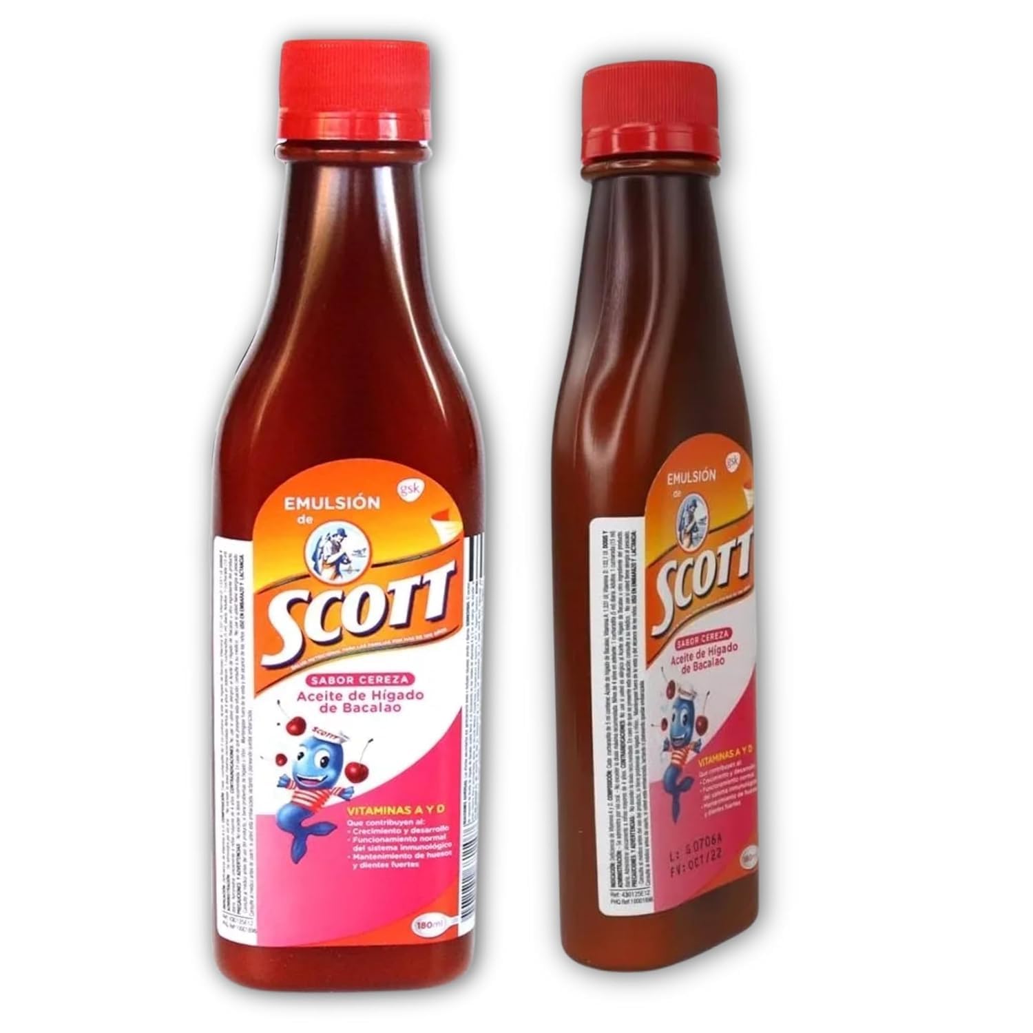 Emulsion de Scott – doseur goutte pour doser facilement le supplément.