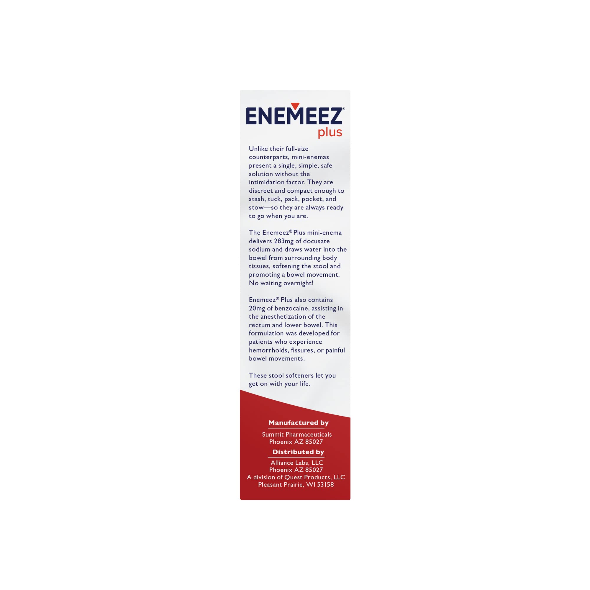 Enemeez Docusol Plus fabrication États‑Unis: normes de qualité.