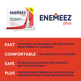 Enemeez Plus — benzocaïne 20 mg, peut réduire l’inconfort lors de l’utilisation