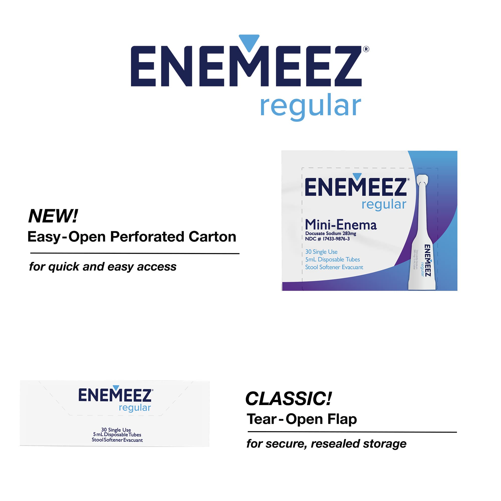 Enemeez Plus Mini Enema: utilisation rapide et efficace pour un soulagement discret à domicile.
