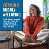 Ener-C hydratation facile dans l'eau, sachet pratique en déplacement.