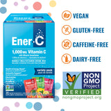 Pochettes Ener-C vitamins dans eau, preparation facile