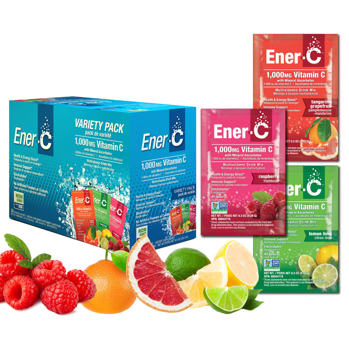 Ener-C ensemble pack variete pour hydratation et energie