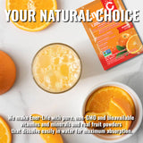 Ener-C Orange, sans caféine, option saine pour énergie quotidienne.