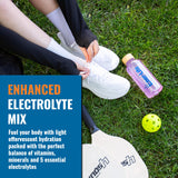 Ener-C sachet électrolyte énergie fruits rouges – pratique en déplacement.