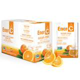 Ener-C sachets d hydratation orange sans sucre prêts à mélanger dans l eau