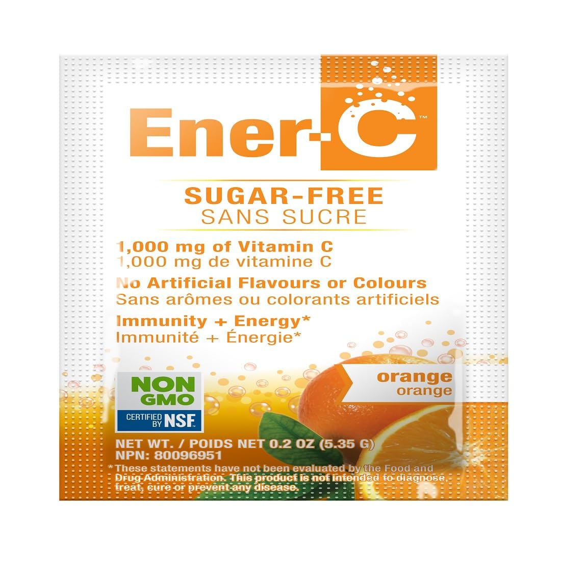 Ener-Life Orange, électrolytes, hydratation en profondeur après l-effort.
