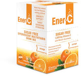 Ener-Life Orange, verre de boisson, hydratation durable sans sucre.