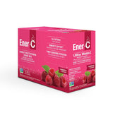 Ener-Life verre d'eau avec sachet, dilution rapide et goût agréable.