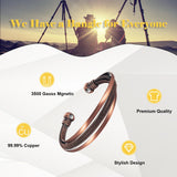 EnerMagiX bracelet cuivre — taille ajustable, confort sur toutes les occasions.