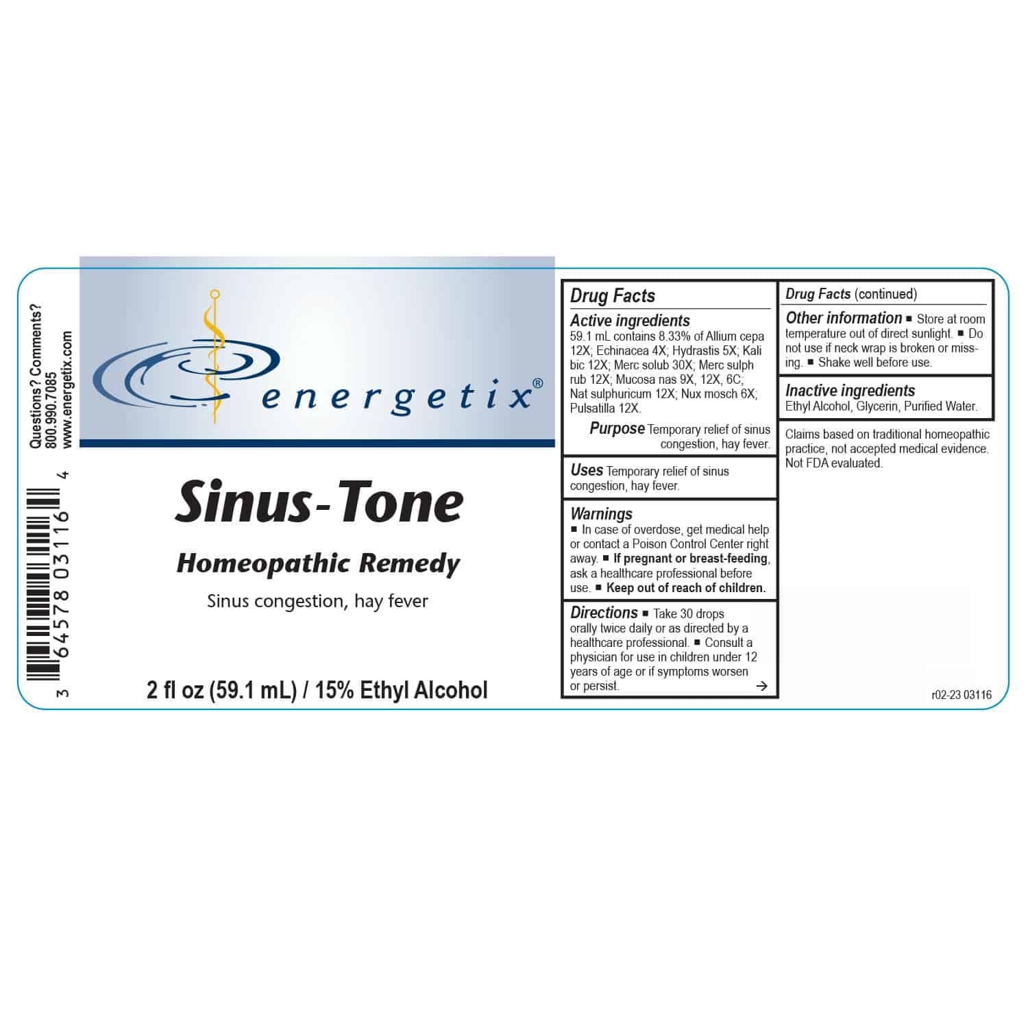 Energetix Sinus Tone dans son étui pratique, idéal pour voyager.