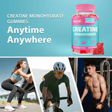 Créatine Monohydrate haute pureté Energixir, gommes faciles à consommer.
