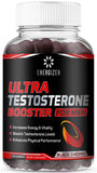 Gomme Energizen montrant la grosseur et la saveur cerise noire, booster de testostérone.