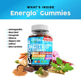 Gomme Energlo Hibiscus pour hydratation et confort cutané.