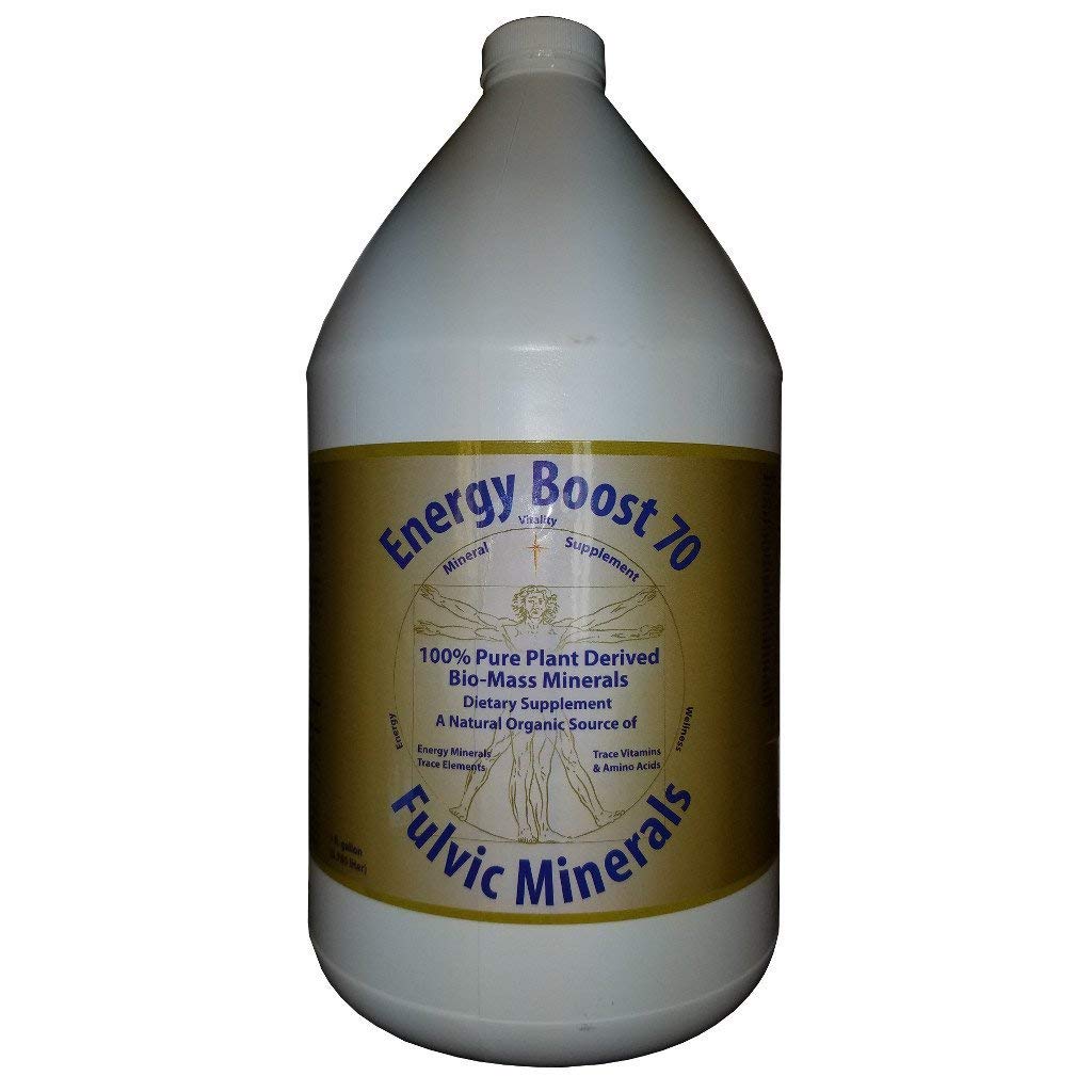 Energy Boost 70 – bouteille minéraux fulviques pour énergie et assimilation des nutriments