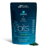 ENERGYBITS emballage pratique pour un apport nutritionnel rapide.