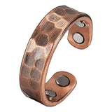 EnerMagiX bague cuivre pur premier plan, allure durable.