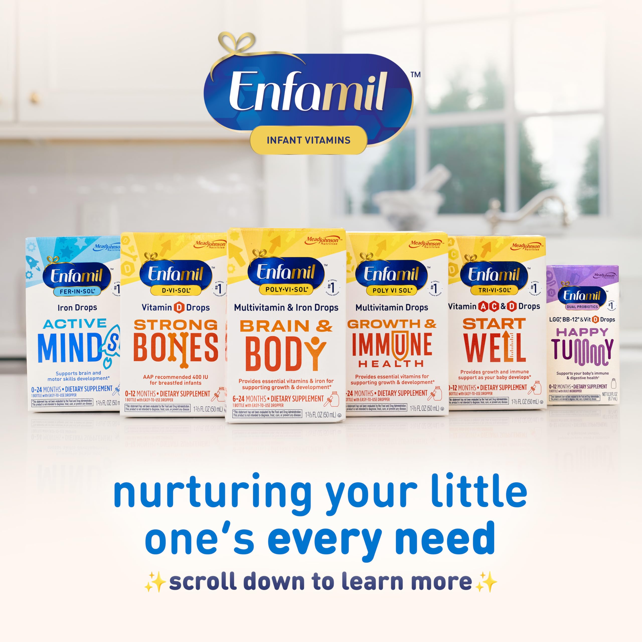 Sans colorants artificiels, Enfamil Fer-in-Sol respecte les préférences.
