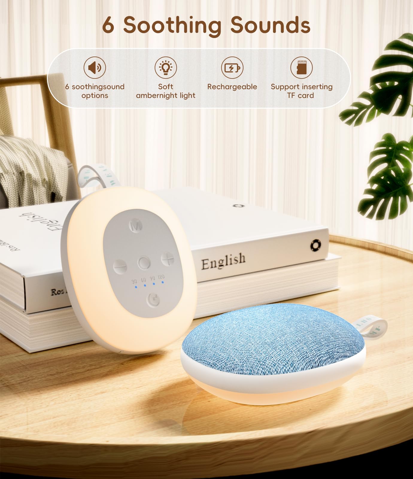 Enhanlife Contrôles intuitifs par boutons pour réglages rapides et simples