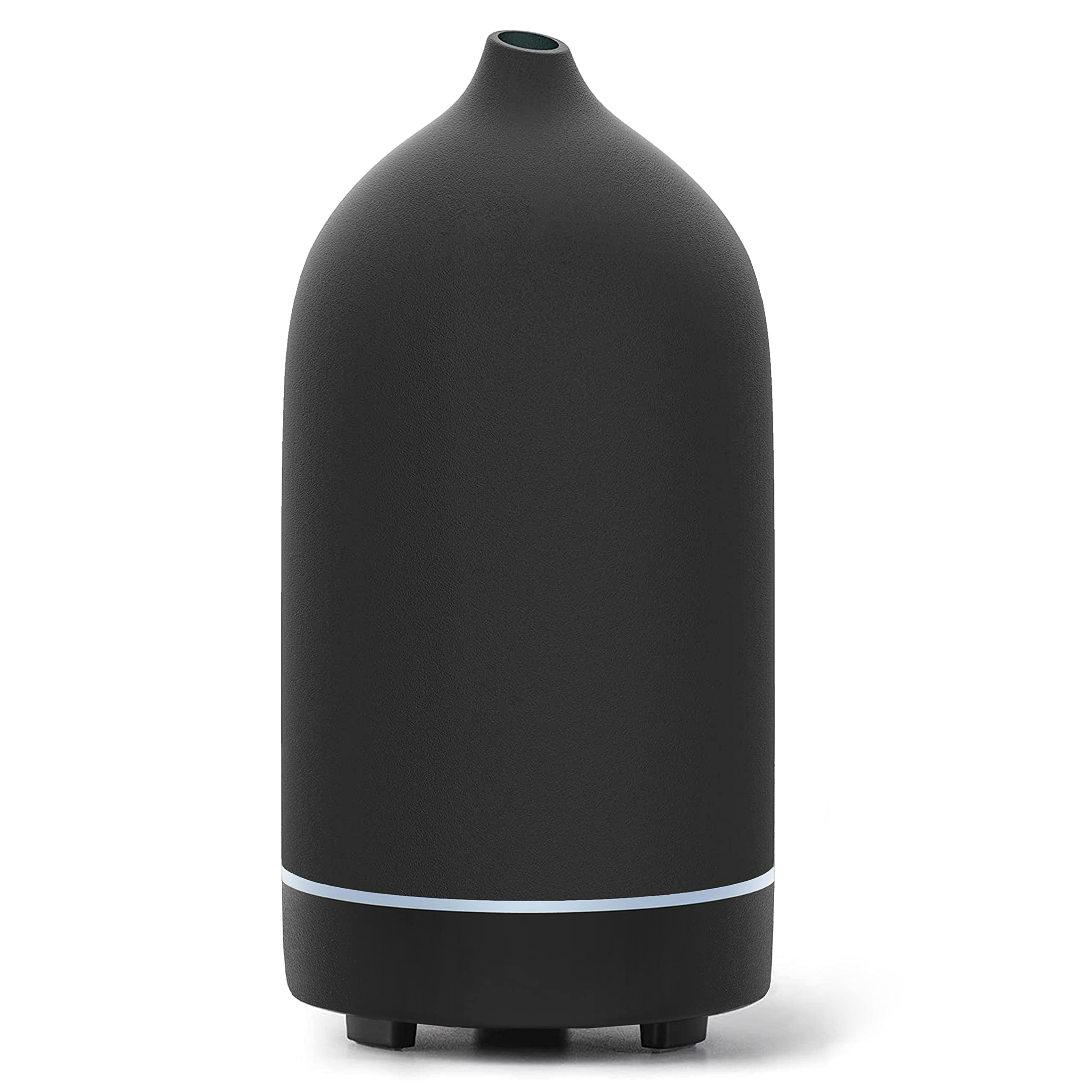 ENILYM diffuseur ceramique noir, aromathérapie et détente