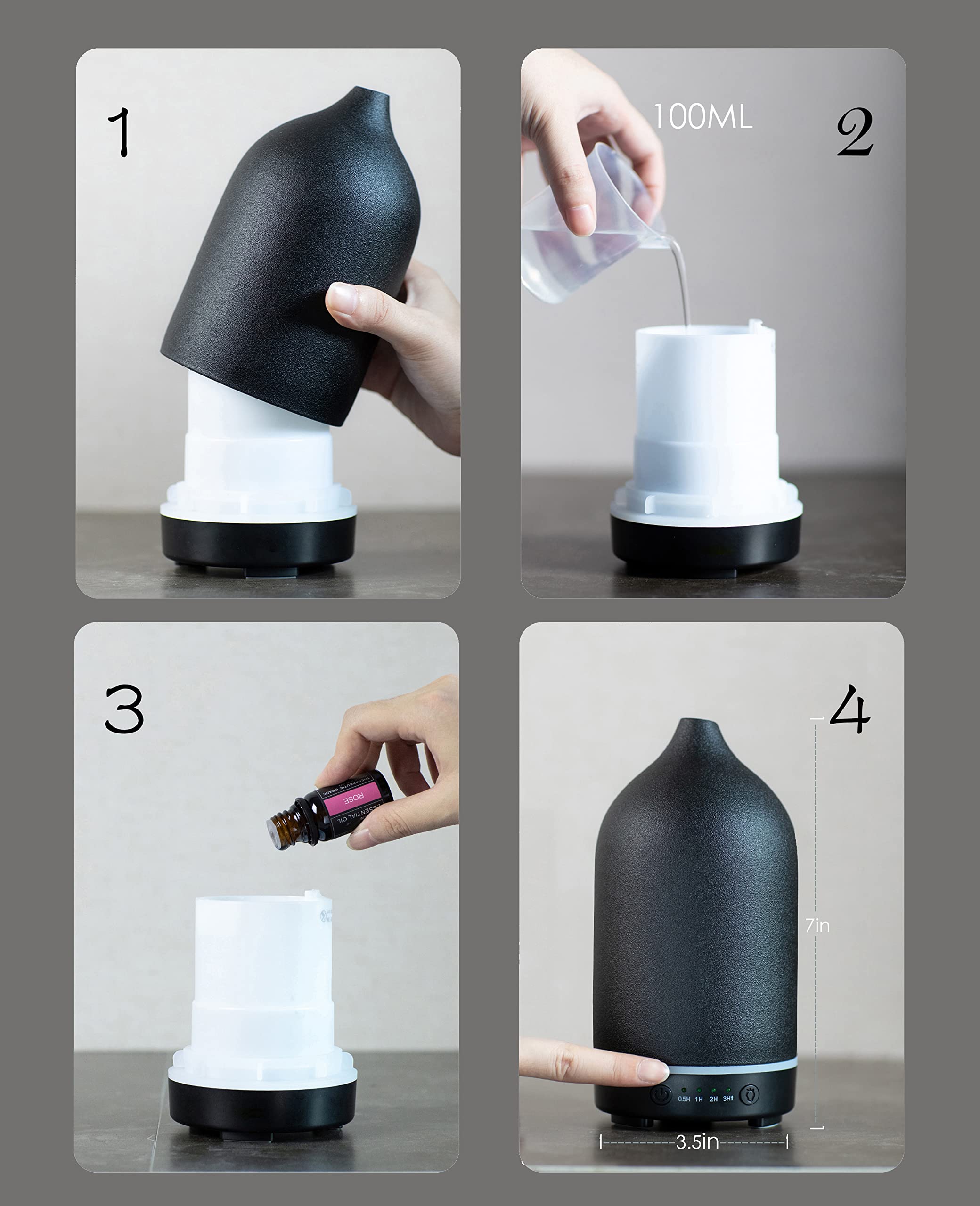 ENILYM diffuseur sécurité arrêt eau, utilisation simple