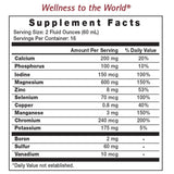 Eniva Health Cell Ready Minéraux – étiquette du flacon indique saveurs naturelles.