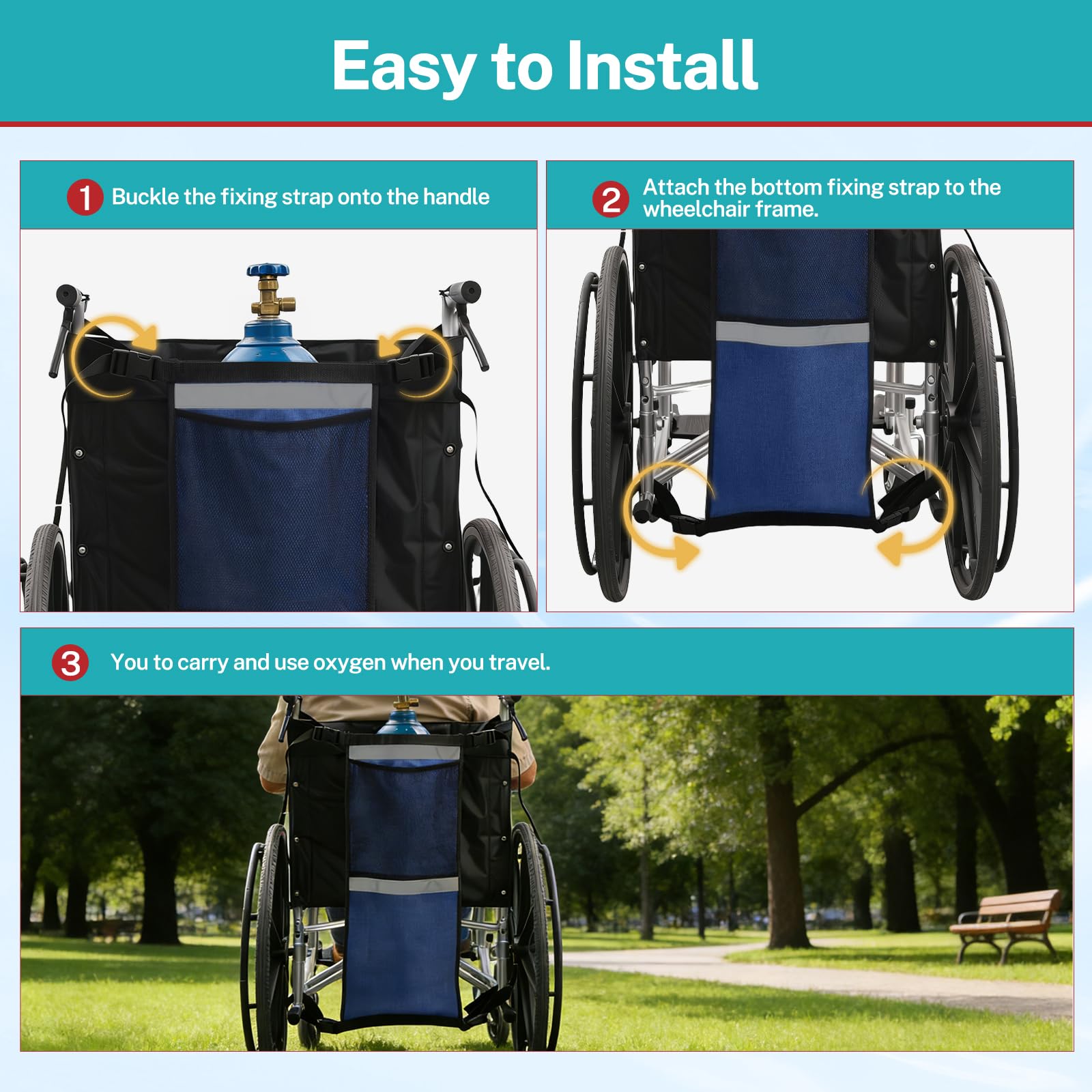 Poche extérieure ENLUNTRA pratique pour accessoires et documents.