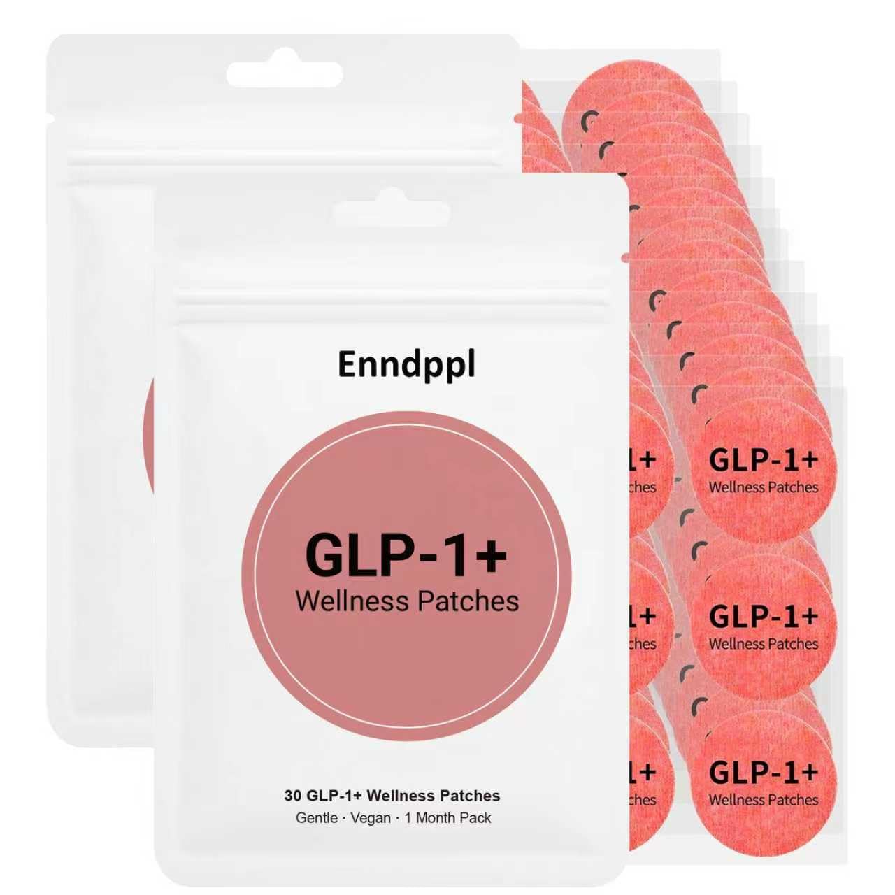 Patch GLP-1 Enndppl avec berberine et cannelle — emballage pratique pour routine quotidienne