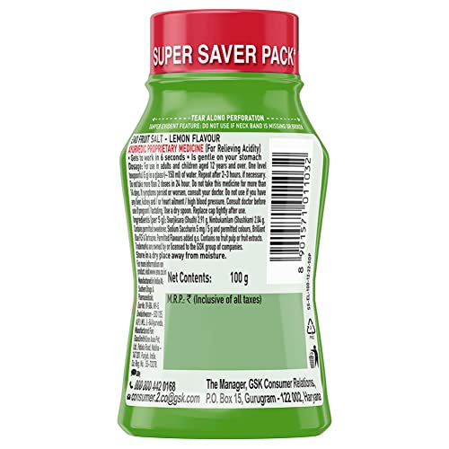 ENO Lime – sachet individuel, dosage facile à transporter