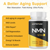Enprotess pastilles sublinguales NMN 500mg - absorption sous-langue rapide et efficace