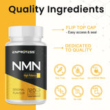 Enprotess pastilles sublinguales NMN 500mg - anti-âge potentiel et bien-être durable