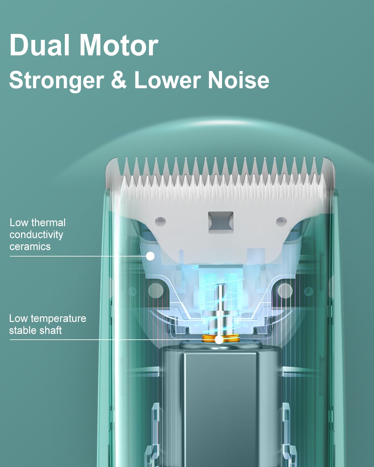 ENSSU Clippeuse utilisable sous la douche, pratique et sûre