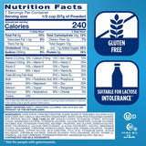Ensure vanille etiquette-nutrition: informations claires sur les nutriments.