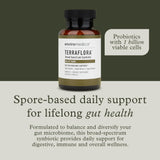 Capsules Terraflora synbiotique, favorisent une flore intestinale équilibrée et pratique.