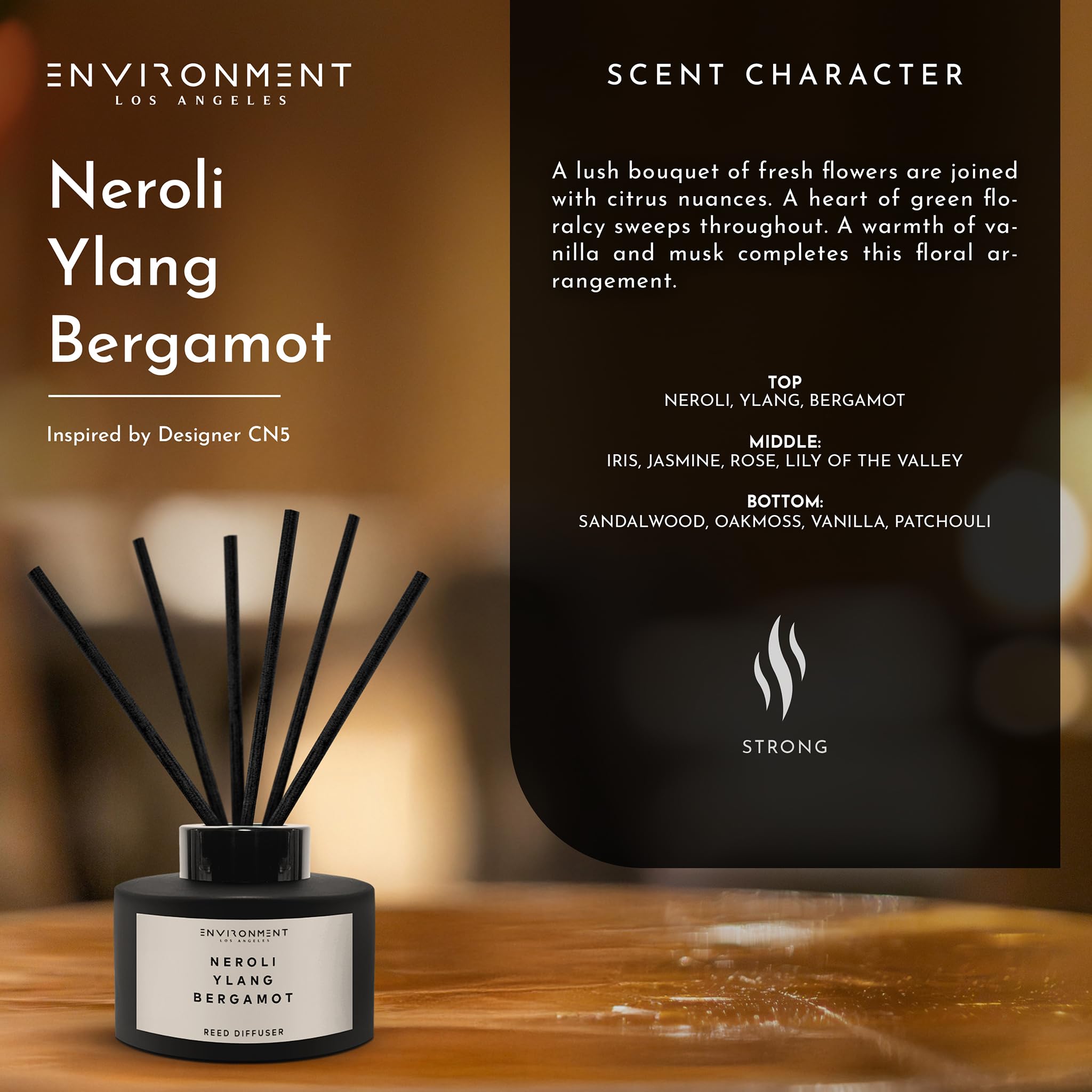 ENVIRONMENT CN5 – Diffuseur-maison-ambiance-salon pour un parfum discret qui dure.