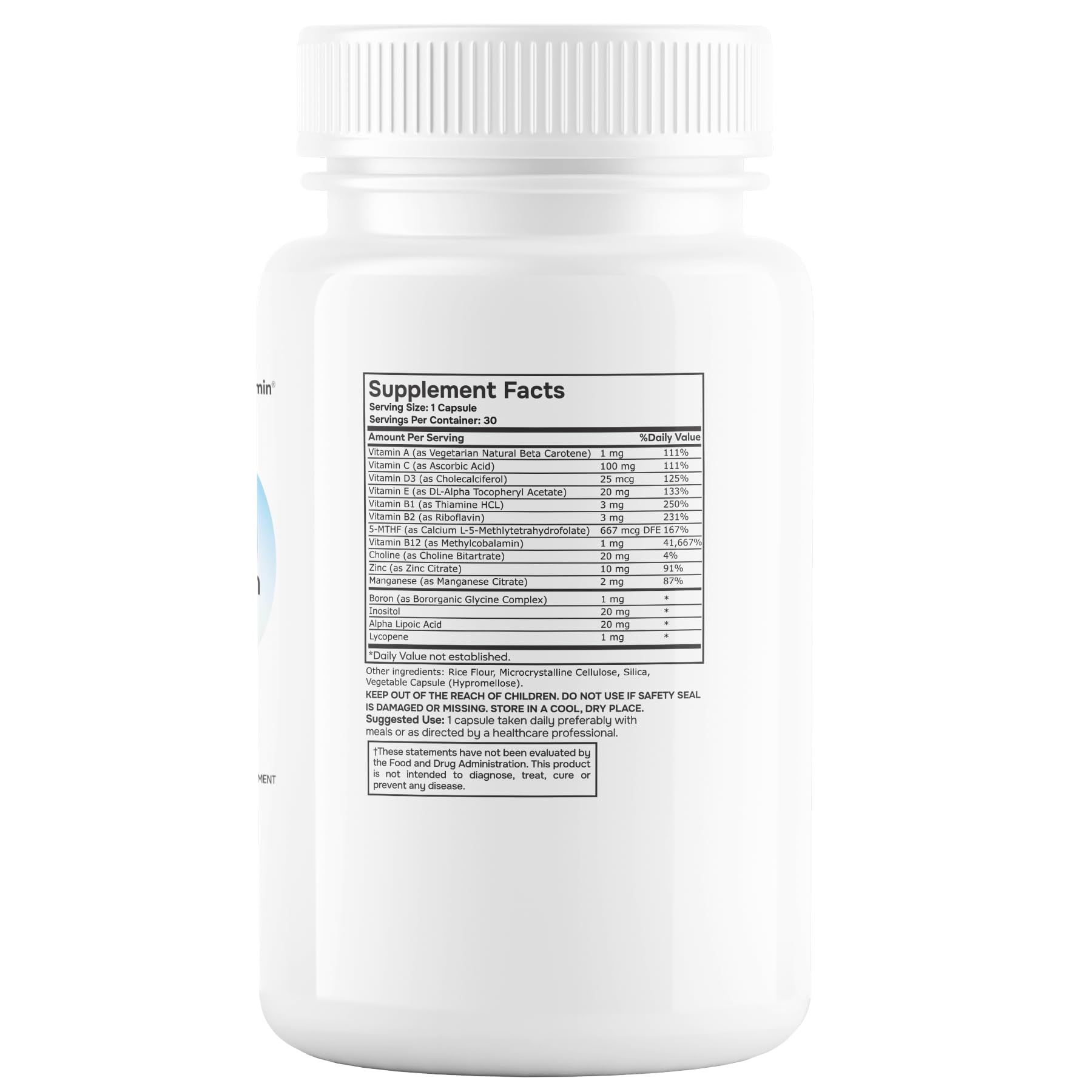 Ensemble de deux bouteilles envitamin, offre pratique 2 pack.