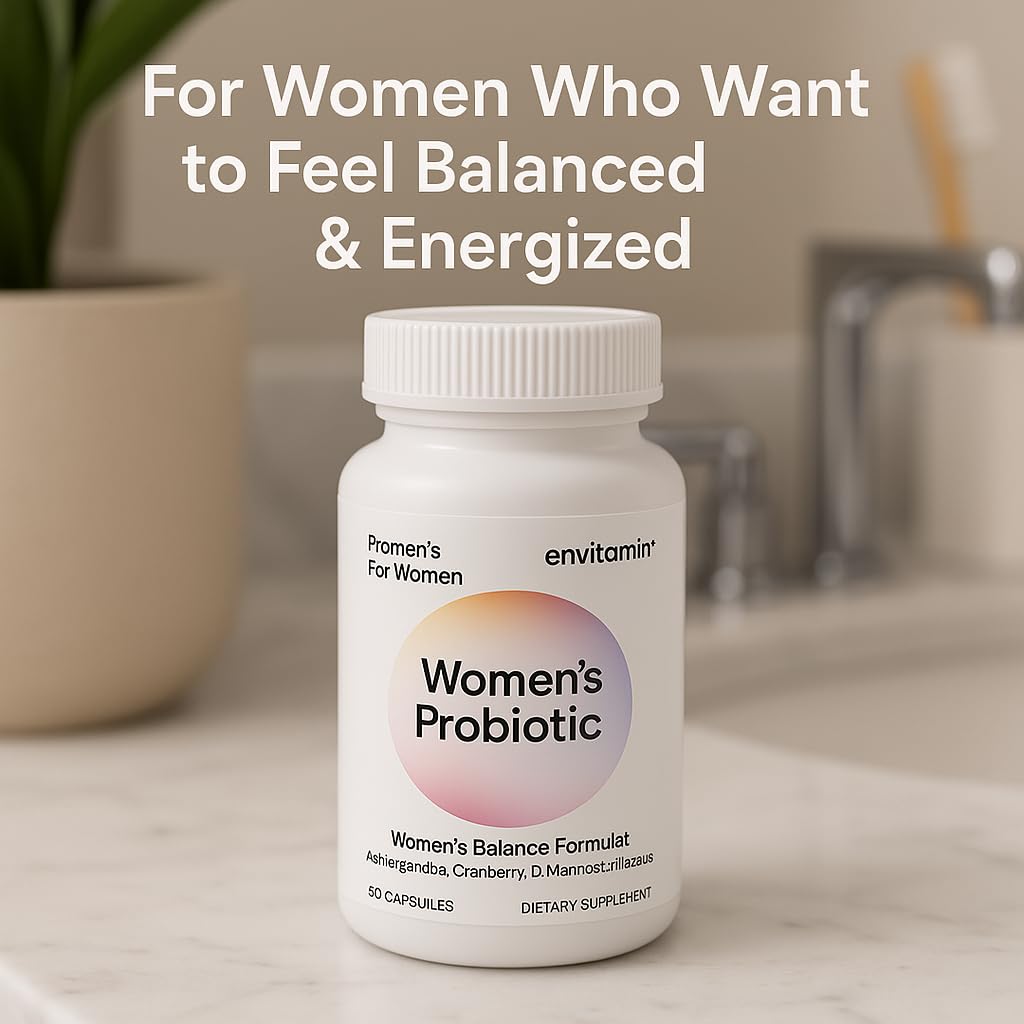 Envitamin Probiotic Femmes Dandelion – packaging et utilisation possible.