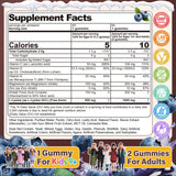 EnvCure L-Lysine Gummies pour enfants 9+ faciles à mâcher.