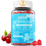 Gommes EnvyCure Magnésium Complex dans une bouteille, douceur et sommeil potentiel.