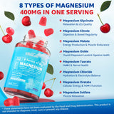Gommes EnvyCure Magnésium Complex en gros plan, texture gourmande et effet relaxant potentiel.