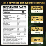 EnvyDeal gommes bloqueuses DHT – ingrédients clefs pour soutenir la vitalité capillaire.